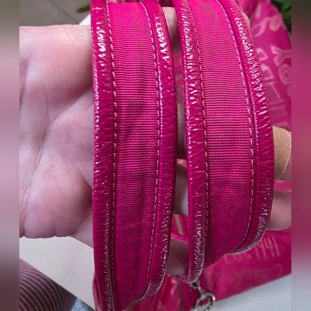 Coach Poppy Glam Tote Pink Story Patch Graffiti Print Canvas Limited Edition - Picture 13 of 15